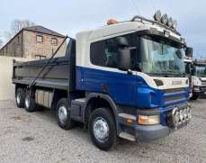 2006 Scania P380 8x4 32 Tons, Sleeper Cab, Manual gearbox Pde engine